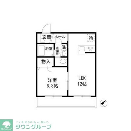 PEAR PARK3の物件間取画像